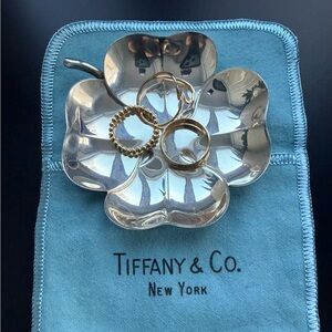 Tiffany & Co. Silver Clover Tray